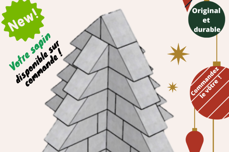 affiche conception sapin TETRA BLOC