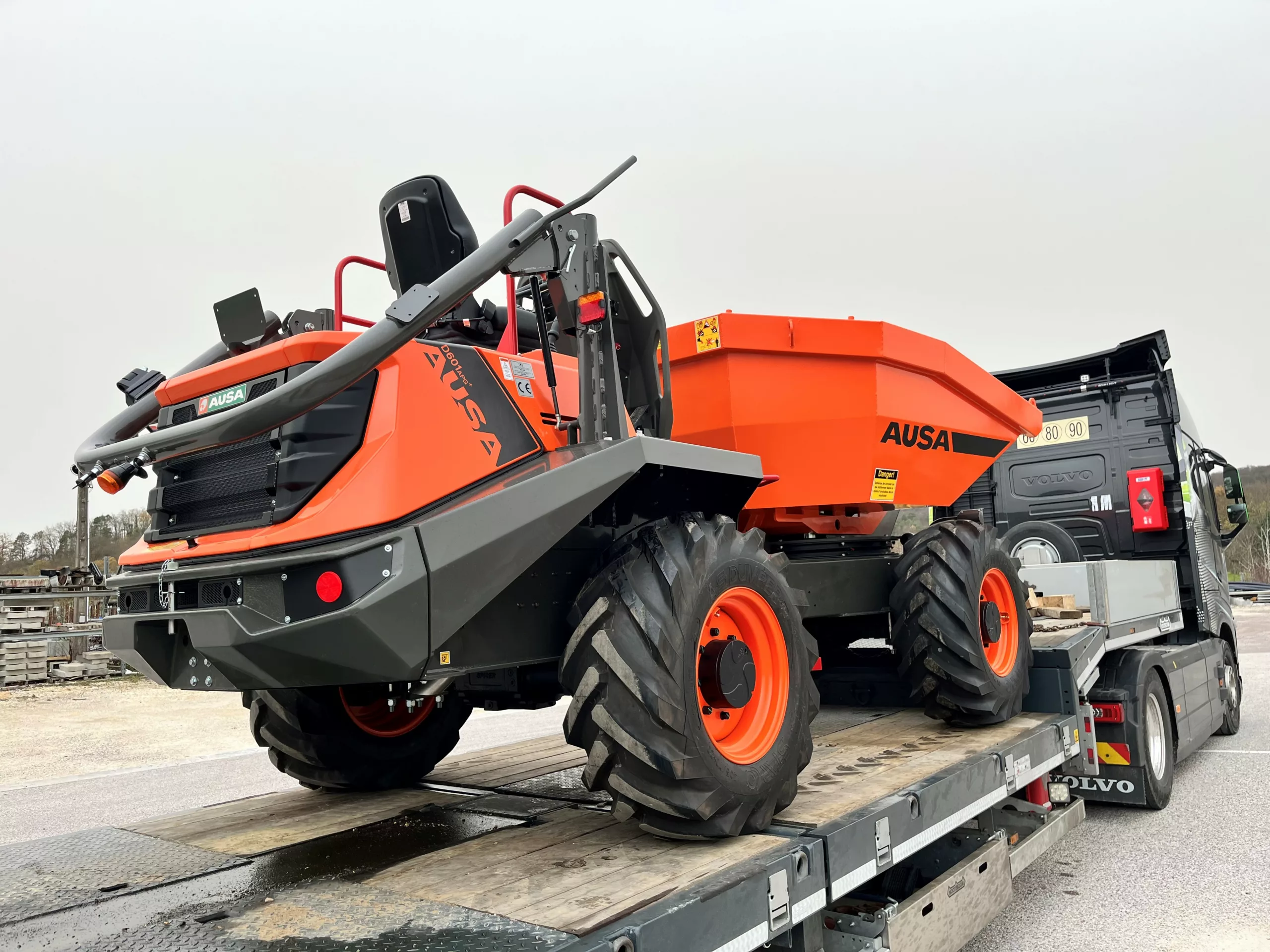 Chargeuse, Dumper, Travaux Publics