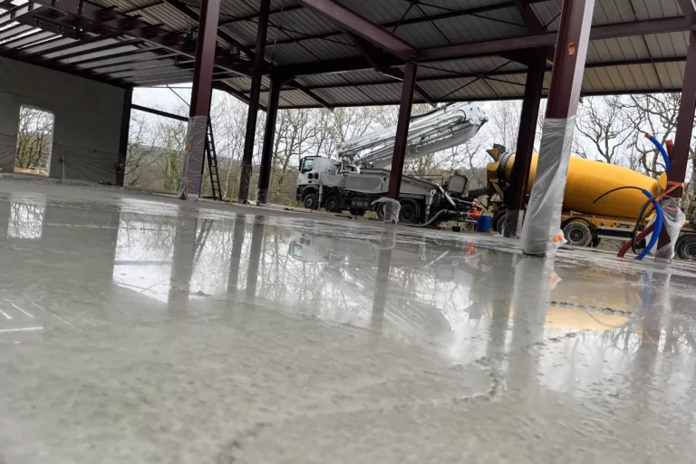 béton toupie travaux pblics